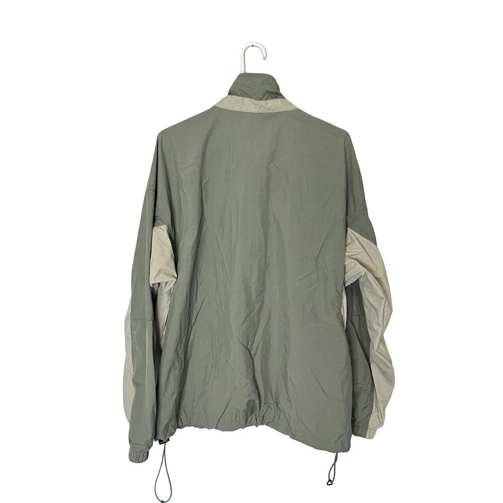 Columbia Omni-Wind Hooded Windbreaker Jacket XL Lightweight Full Zip Green